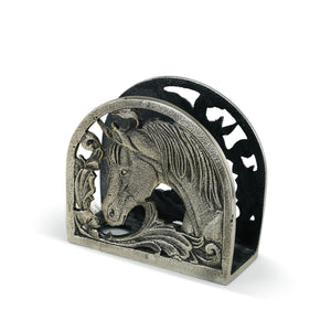 Horse Metal Napkin Holder
