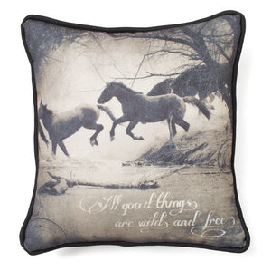 "The Crossing" Small Accent Pillow