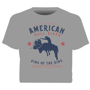 "King of Ring"  Western No Bull T-Shirt