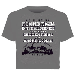 "Angry"  Western No Bull T-Shirt