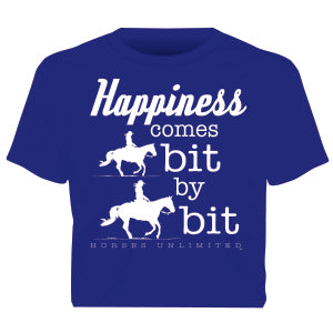"Bit by Bit" Horses Unlimited Western T-Shirt
