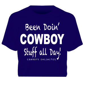 "Cowboy Stuff" Western Kids T-Shirt