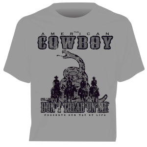 "Don't Tread on Me"  Western No Bull T-Shirt