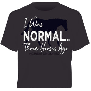 "Normal" Horses Unlimited Western T-Shirt