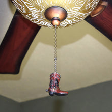 Load image into Gallery viewer, Cowboy Boot Ceiling Fan Pull