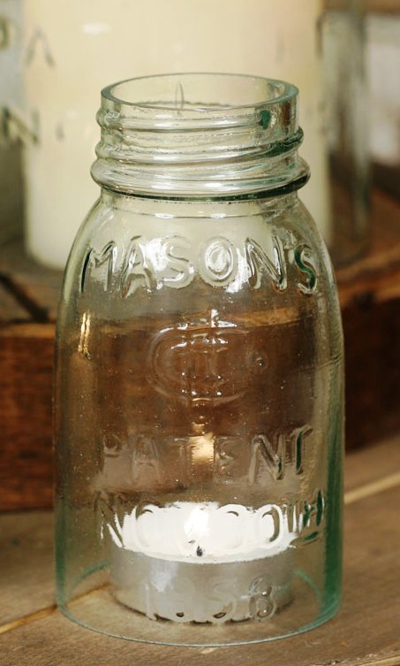 1/4 Pint Mason Jar Chimney