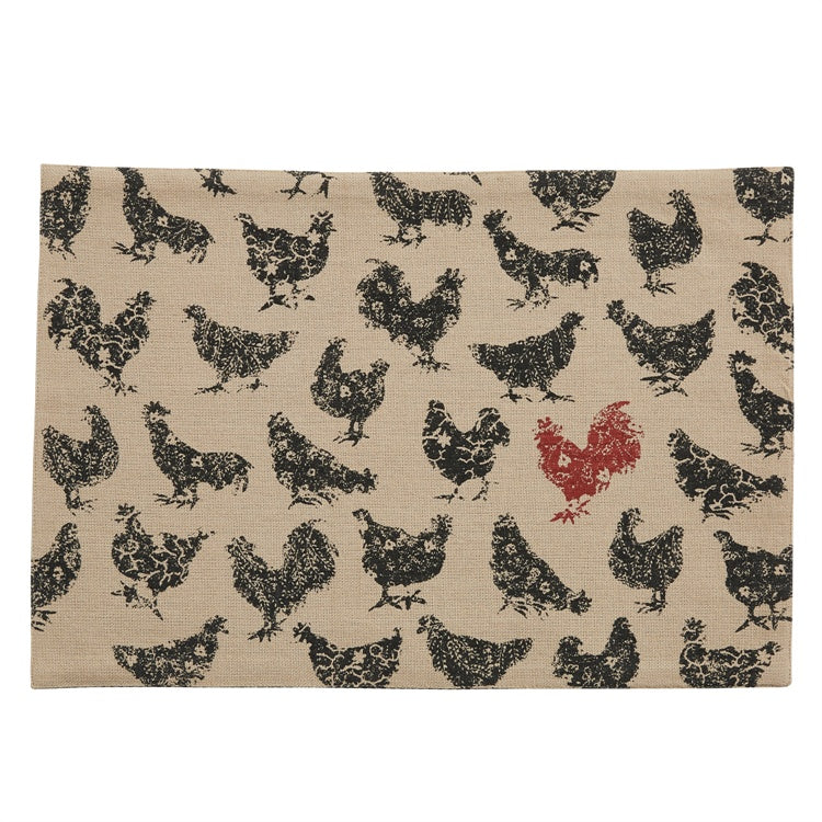 Hen Pecked Placemat
