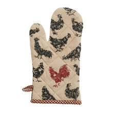 Load image into Gallery viewer, Hen Pecked Hens Oven Mitt