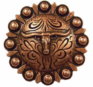 Steer Berry Concho Cabinet Pull