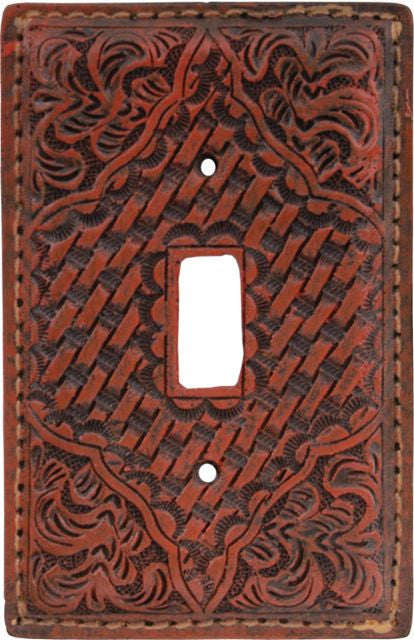 (3DB-SP511) Western Tan Resin Switch Plate