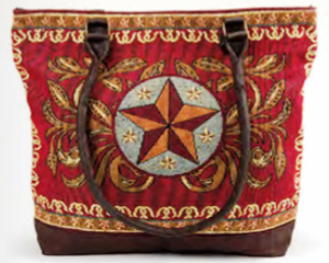 "Western Star" Woven Shoulder Bag