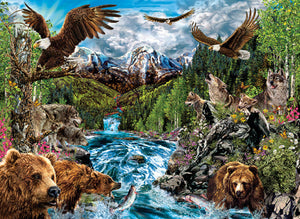 "River of Life" 1500 Pc  Jigsaw Puzzle