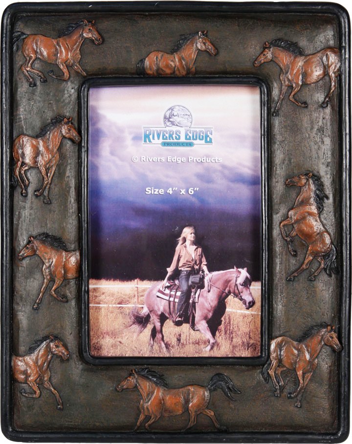 Horse Pose Picture Frame for 4