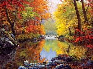 "Autumn Sanctuary" 1000 Pc  Jigsaw Puzzle
