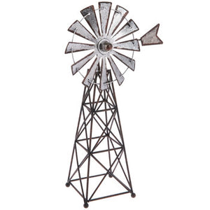 Rustic Metal Windmill