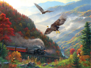 "Great Smoky Mountain Railroad"  500 Pc  Jigsaw Puzzle