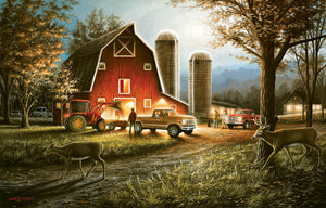 "Harvest Nights" 550 Pc  Jigsaw Puzzle
