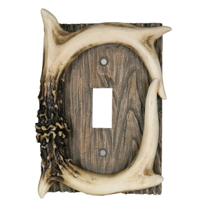 Antler Single Switch Cover