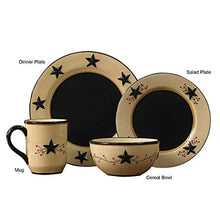 Load image into Gallery viewer, &quot;Star Vine&quot; Western 16-Piece Dinnerware Set