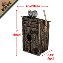 Load image into Gallery viewer, Birdhouse - Outhouse/Raccoon