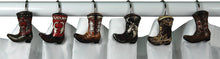 Load image into Gallery viewer, Shower Curtain Hooks - Cowboy Boot