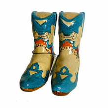Load image into Gallery viewer, Hacienda Western Cowboy Boots Texas Ceramic Salt &amp; Pepper Shakers Set
