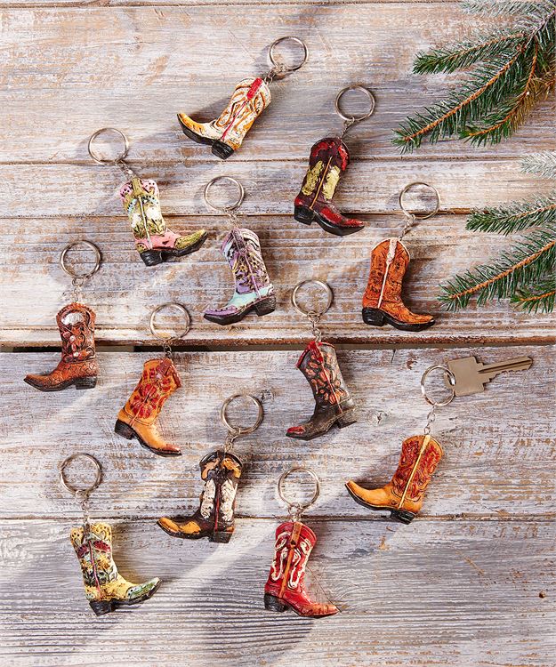Cowboy Boot Key Chain