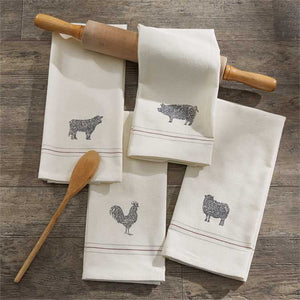 Farmhouse Printed Dishtowels - 4 Styles Available!