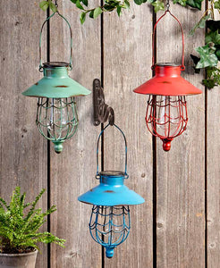 Hanging Solar Lanterns - Choose from 3 Colors!