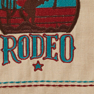 "Ain't My First Rodeo" Western Embroidered Dish Towel