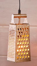 Load image into Gallery viewer, Cheese Grater Pendant Lamp
