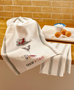 Farm to Table 2-Piece Kitchen Towel Set – Wild West Living