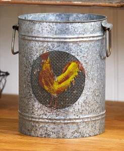 Down-on-the-Farm Galvanized Cans - Choose From 3 Animals!