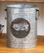 Load image into Gallery viewer, Down-on-the-Farm Galvanized Cans - Choose From 3 Animals!