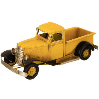 Yellow Metal Truck