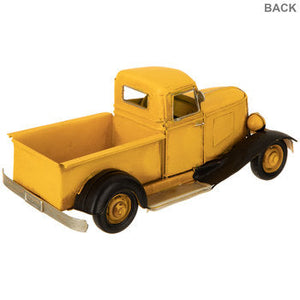 Yellow Metal Truck