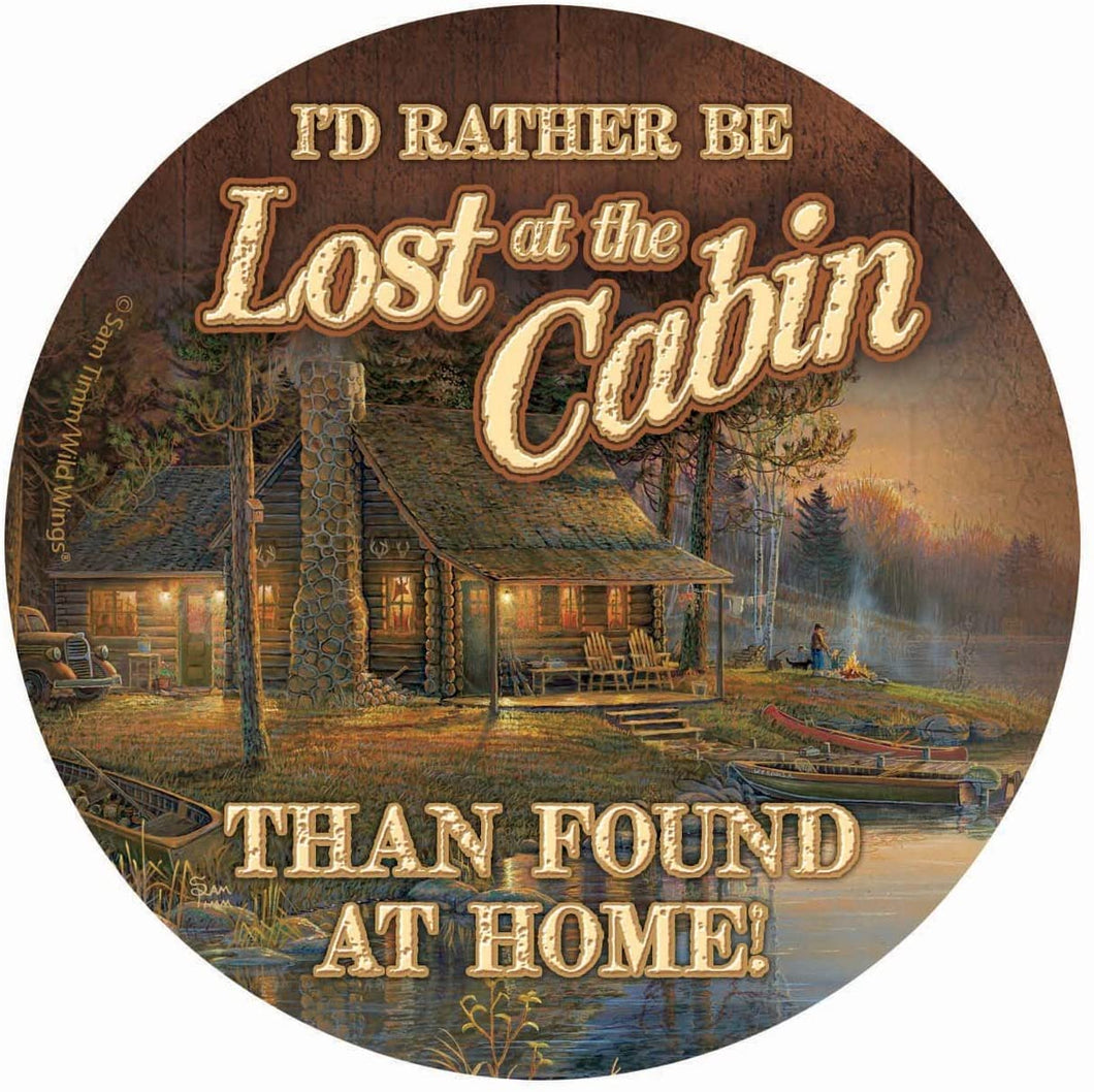 Thirstystone Drink Coaster Set - Lost at the Cabin