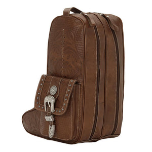 "Retro Romance" Western Leather Boot Bag - Choose From 2 Colors!