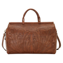 Load image into Gallery viewer, &quot;Retro Romance&quot; Western Leather Duffel Bag - Choose From 3 Colors!