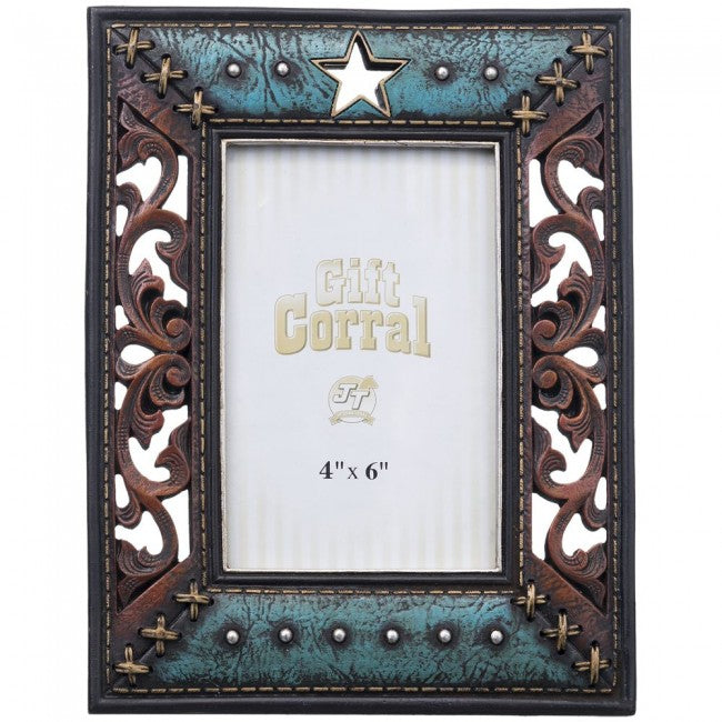 Star and Scroll Cutout Photo Frame - 4