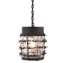 Load image into Gallery viewer, Western Barbed Wire Pendant Lamp