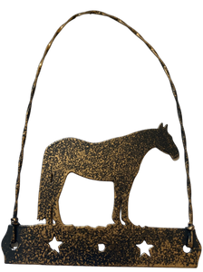Quarter Horse Metal Ornament