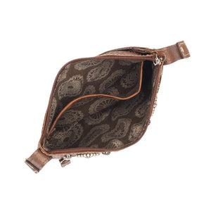 Hitchin' Post Hip/Crossbody Bag with Embossed Horse - Choose From 3 Colors!