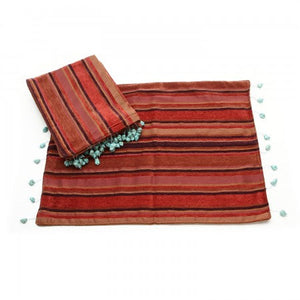 Western Moments Monarch Red Placemats - Set of 4