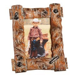 Western Tree Trunk Photo Frame - 4