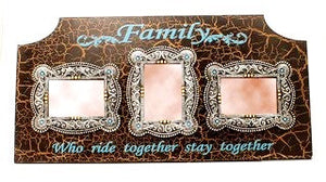 "Family" Western Wall Photo Frame