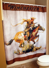 Load image into Gallery viewer, &quot;Winchester&quot; Western Shower Curtain