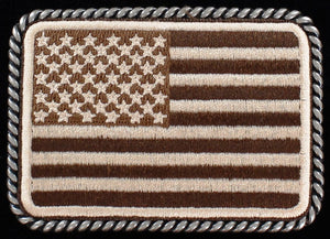 American Flag Belt Buckle by Ariat