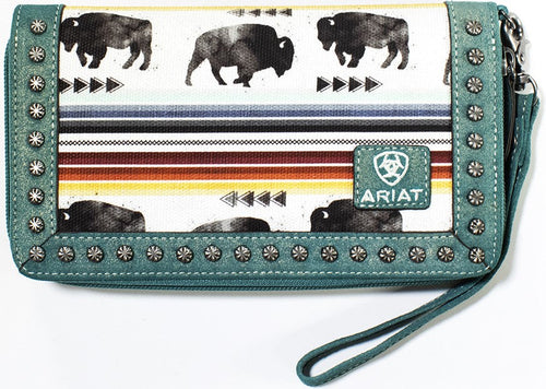 Buffalo Cruiser Ladies' Clutch Wallet by Ariat