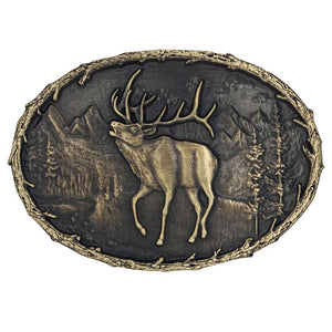 Best of the Buglers Elk Heritage Belt Buckle
